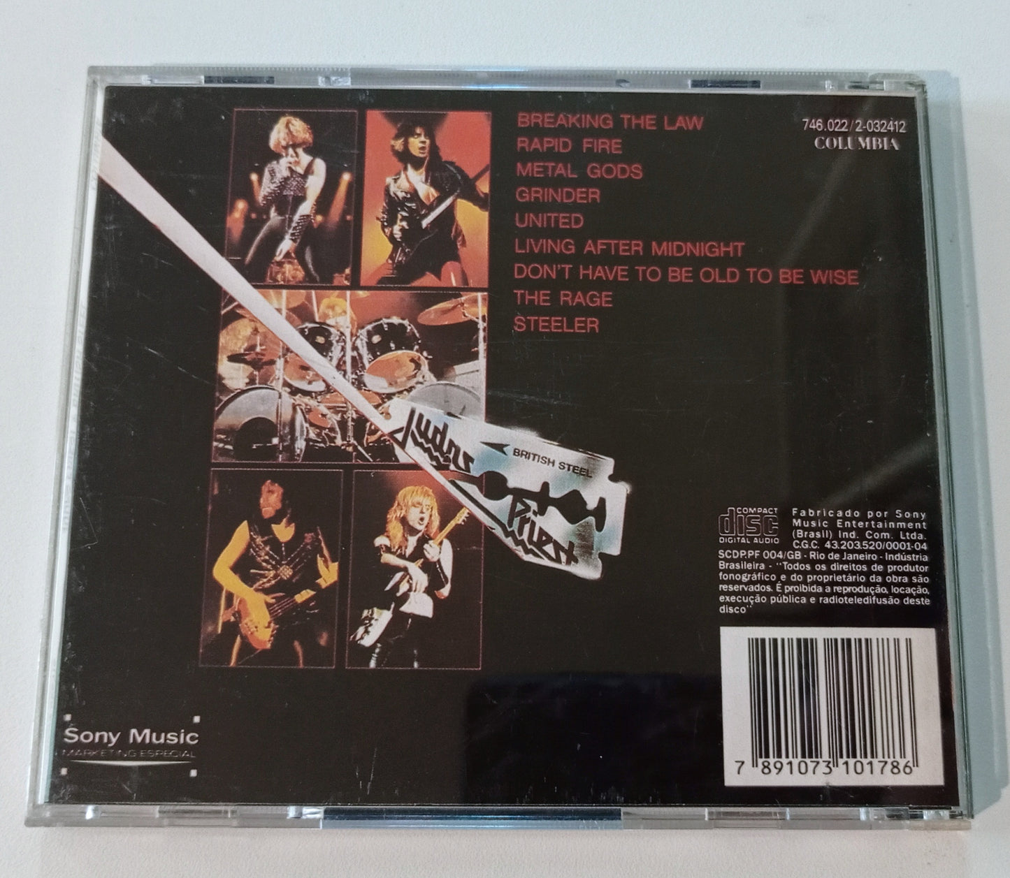 Judas Priest - British Steel (CD Nacional - Usado)