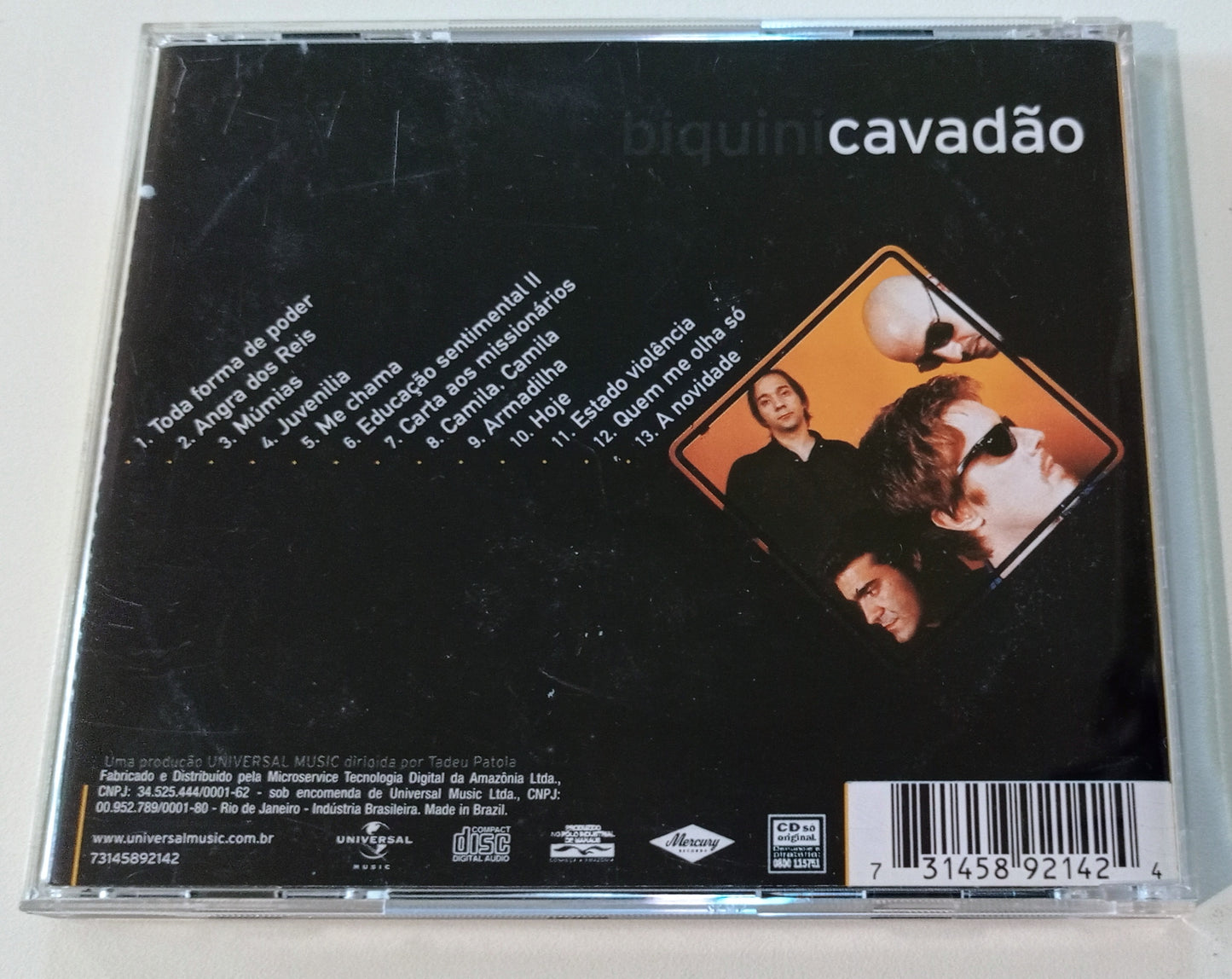 Biquini Cavadão - 80 (CD Nacional - usado)