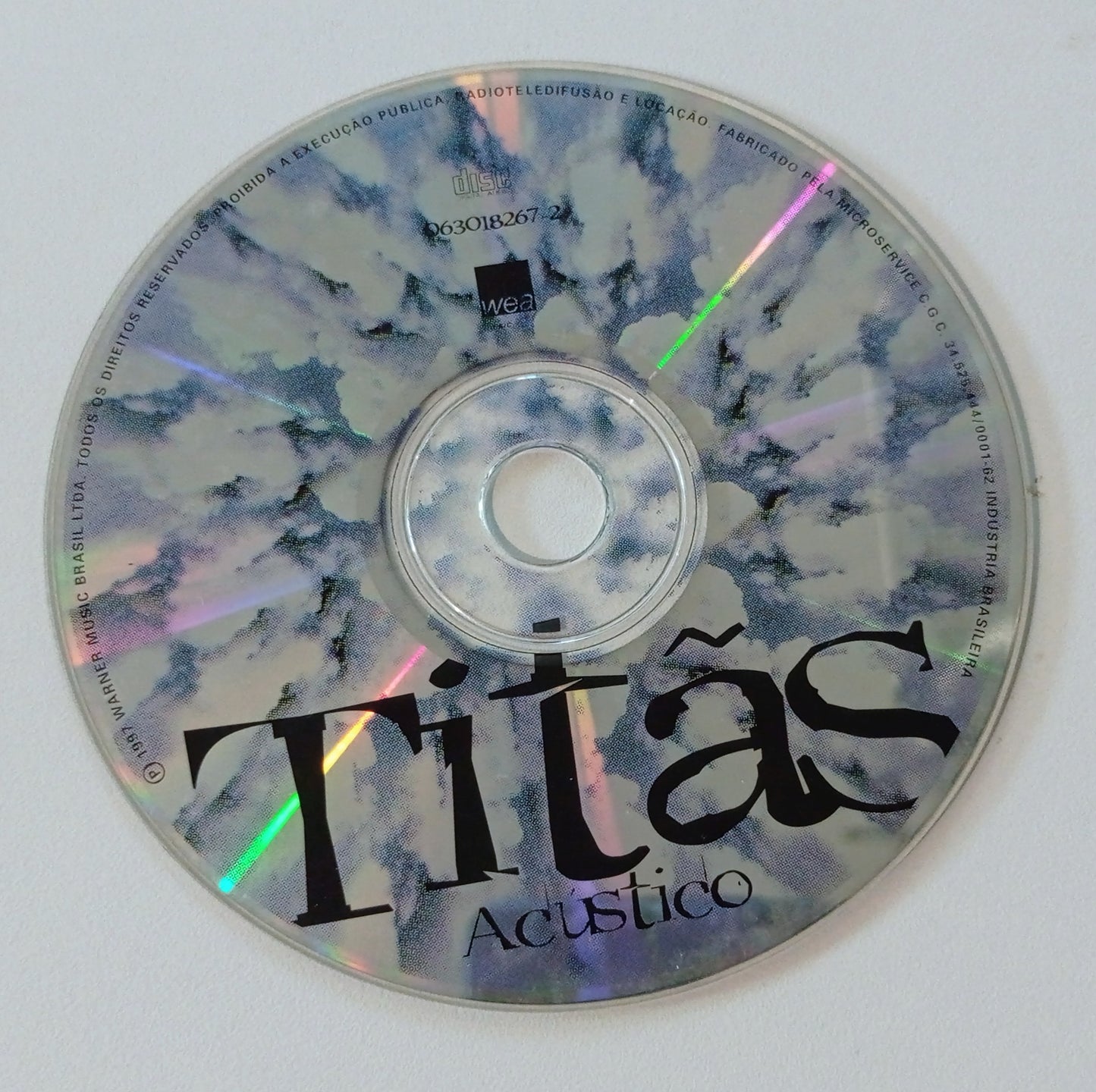 Titãs - Acústico MTV (CD Nacional - Usado)