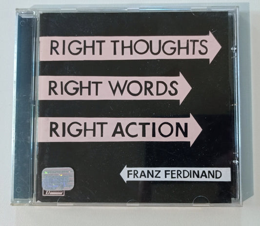 Franz Ferdinand - Right Thoughts, Right Words, Right Action (CD Nacional - Usado)