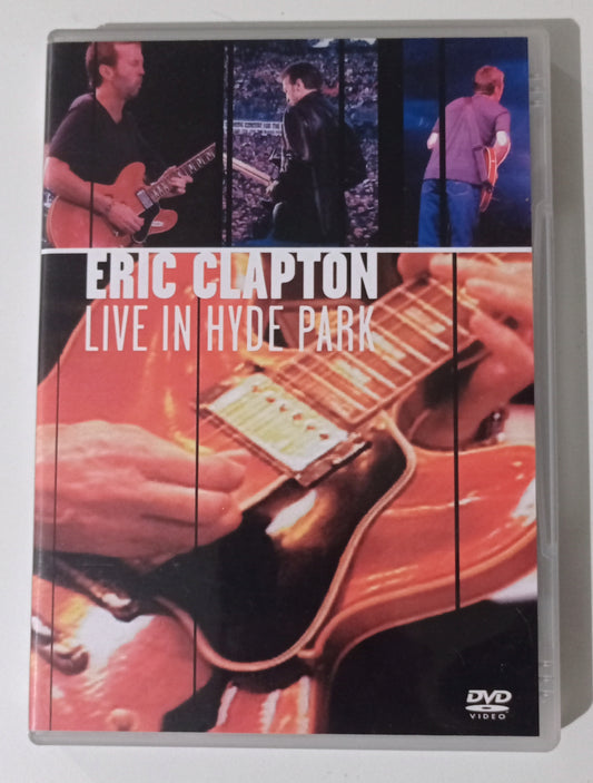 Eric Clapton - Live in Hide Park (DVD Nacional - Usado)