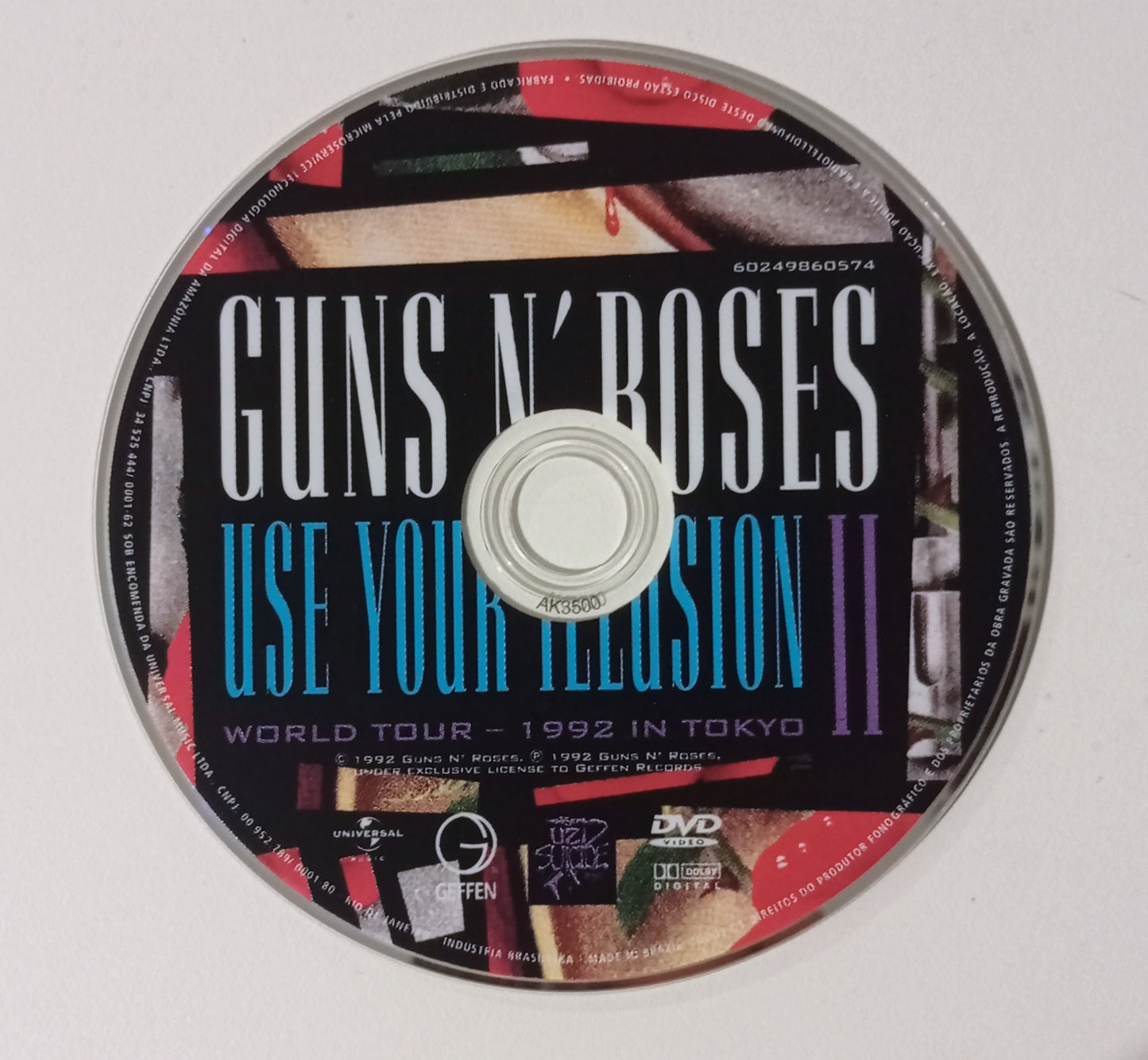 Guns n' Roses - Use Your Illusion II World Tour 1992 in Tokyo (DVD Nacional - Usado)