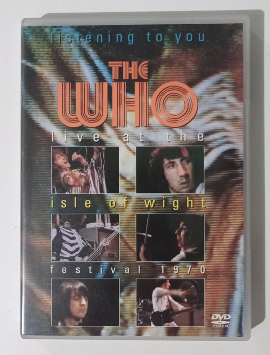 The Who - Live at the Isle of Wight Festival 1970 (DVD Nacional - Usado)