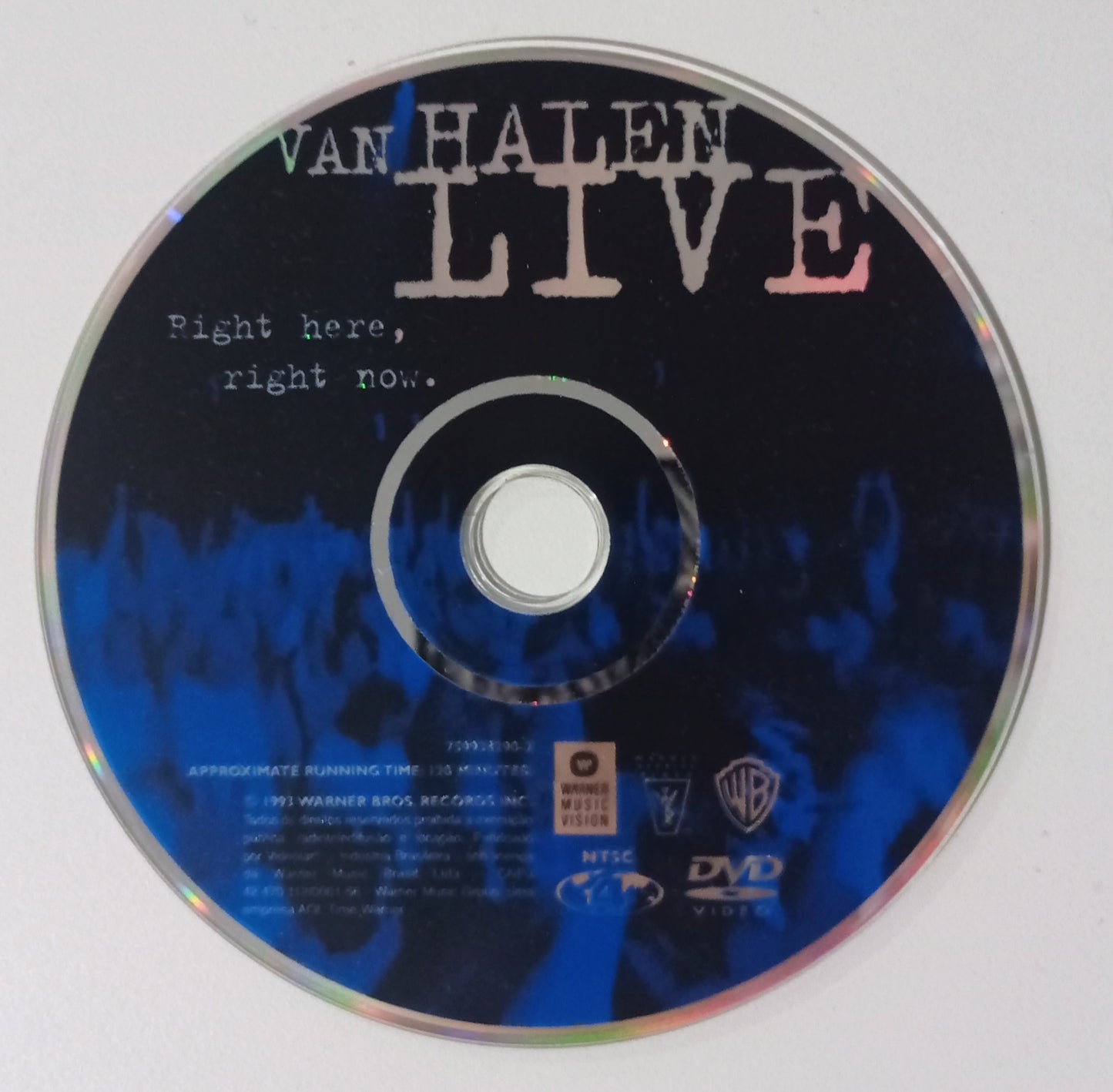 Van Halen - Live: Right Here, Right Now. (DVD Nacional - Usado)