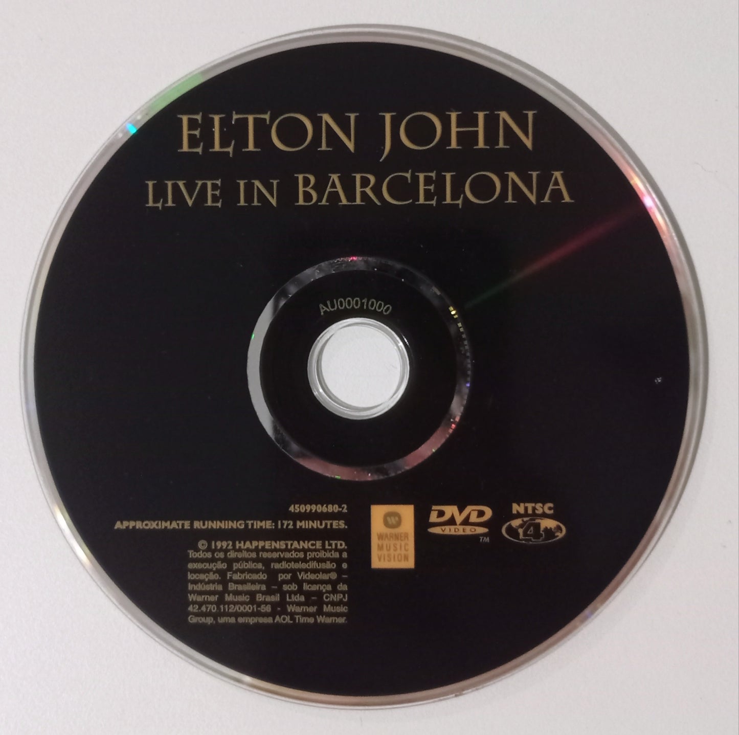 Elton John - Live in Barcelona (DVD Nacional - Usado)