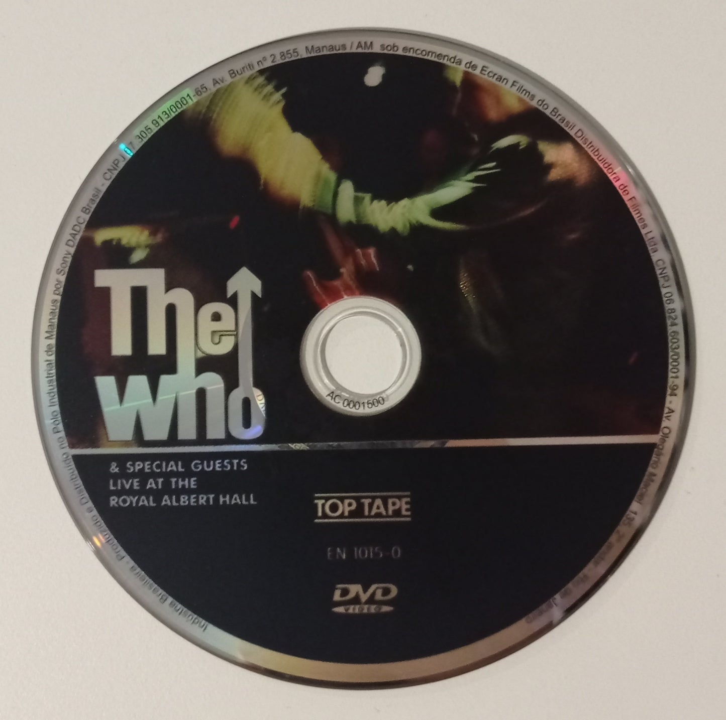 The Who & Special Guest - Live at the Royal Albert Hall (DVD Nacional - Usado)