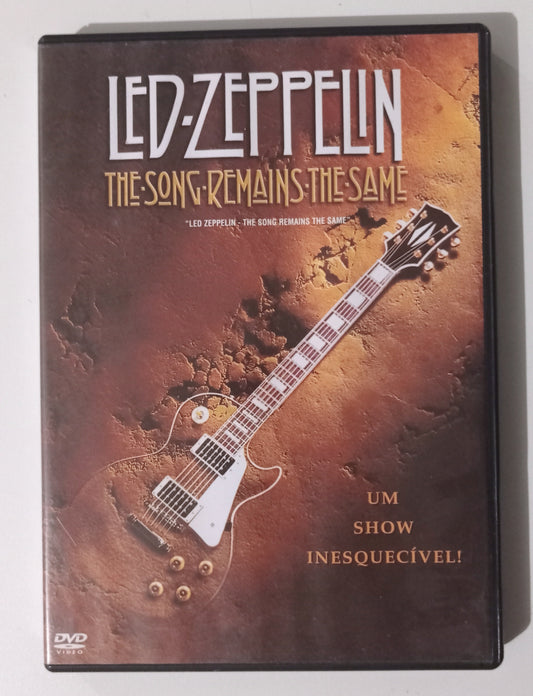 Led Zeppelin - The Song Remains the Same (DVD Nacional - Usado)