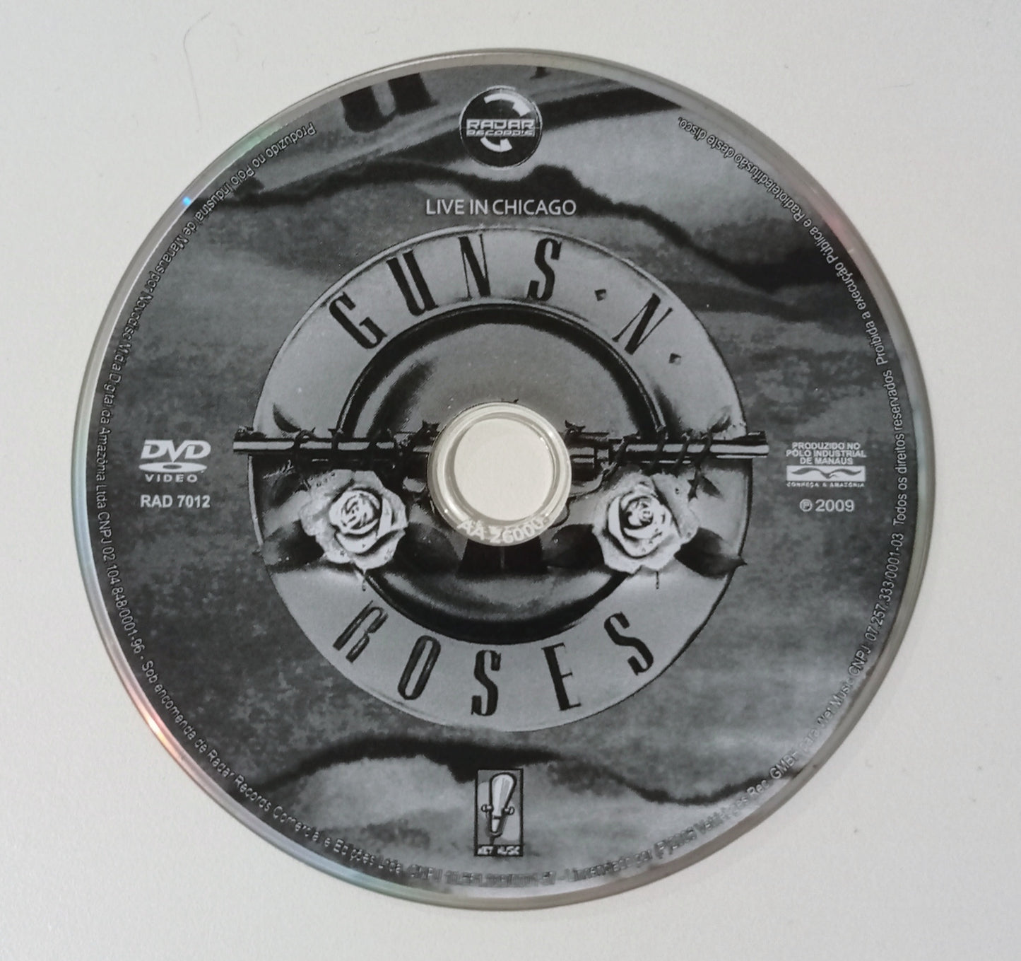 Guns n' Roses - Live in Chicago (DVD Nacional - Usado)