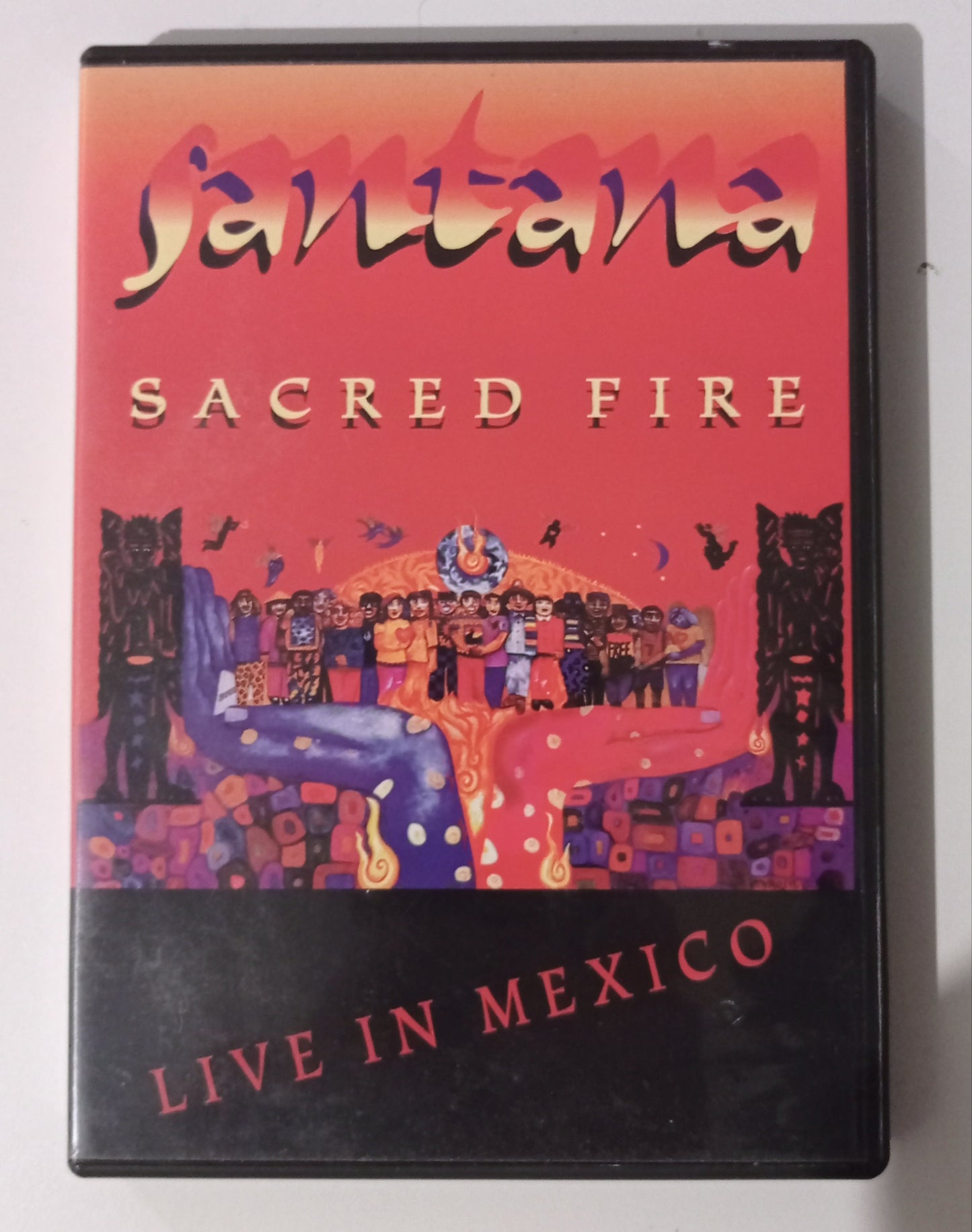 Santana - Sacred Fire Live in Mexico (DVD Nacional - Usado)