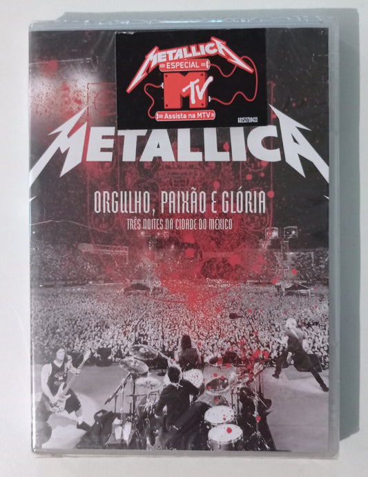 Metallica - Orgulho, Paixão e Glória (Três Noites na Cidade do México) (DVD Nacional LACRADO)