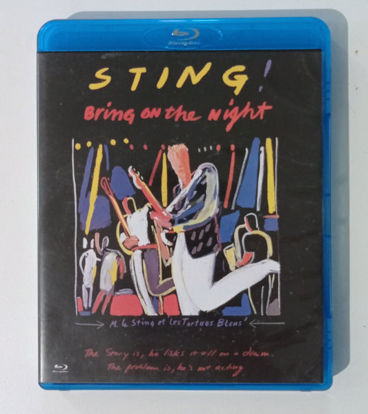 Sting - Bring on the Night (BLUE RAY Nacional LACRADO)