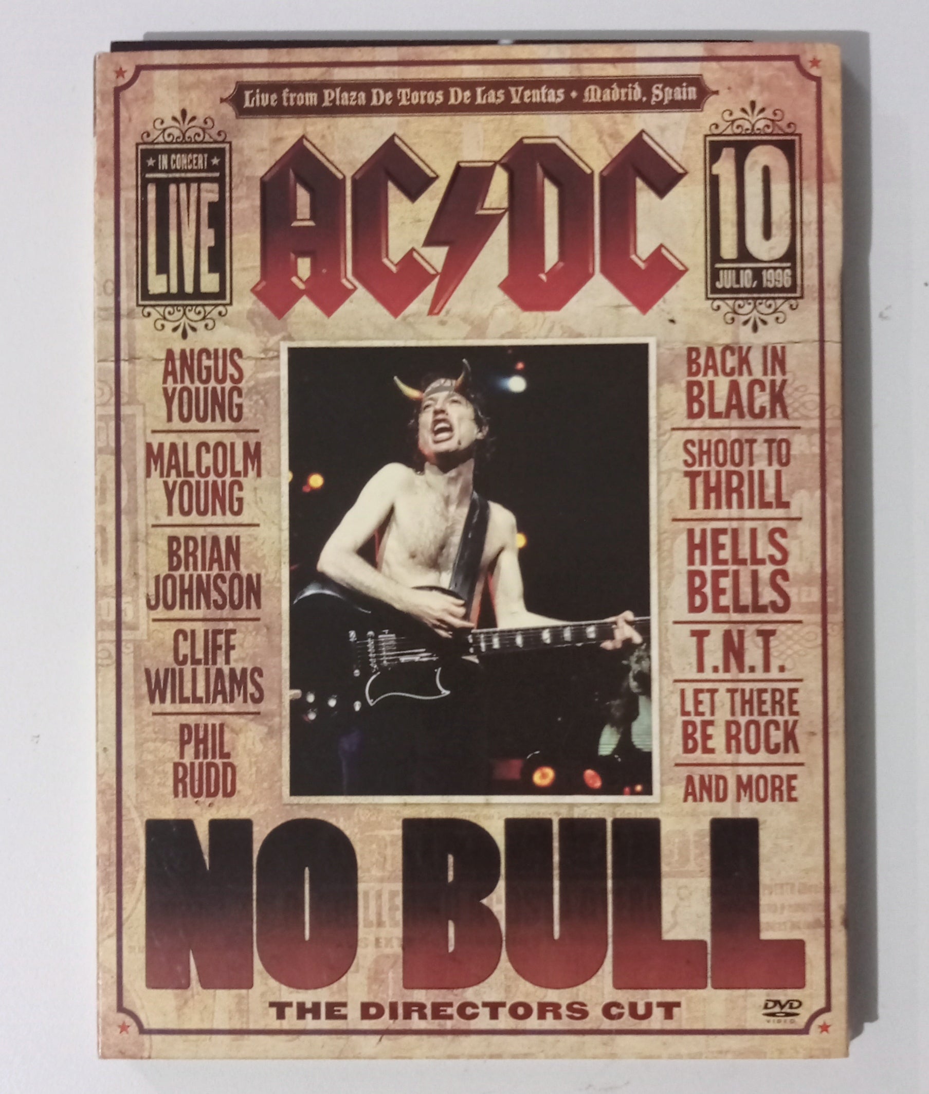 AC DC - No Bull The Directors Cut (DVD Nacional Usado) – Jam Session Discos