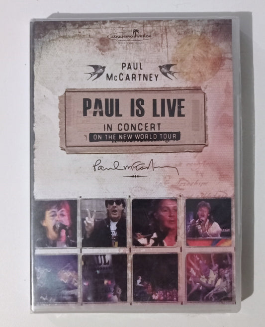 Paul Mc Cartney - Paul is Live in Concert on The World Tour (DVD Nacional LACRADO)