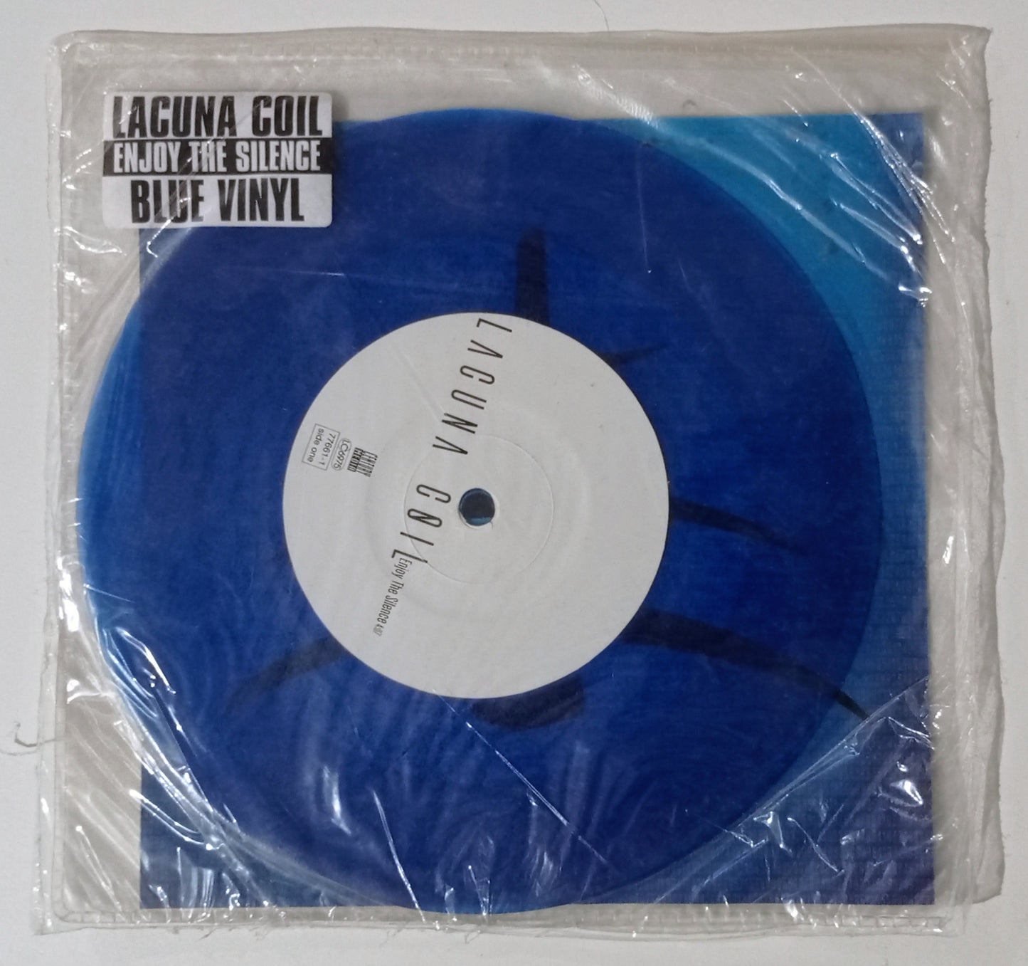 Lacuna Coil - Enjoy The Silence (Vinil 7" Azul - Italia - NOVO)