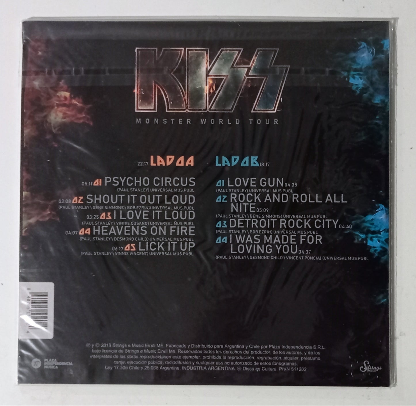 Kiss - Monster World Tour Live In Switzerland 2012 (LP Argentina - LACRADO)