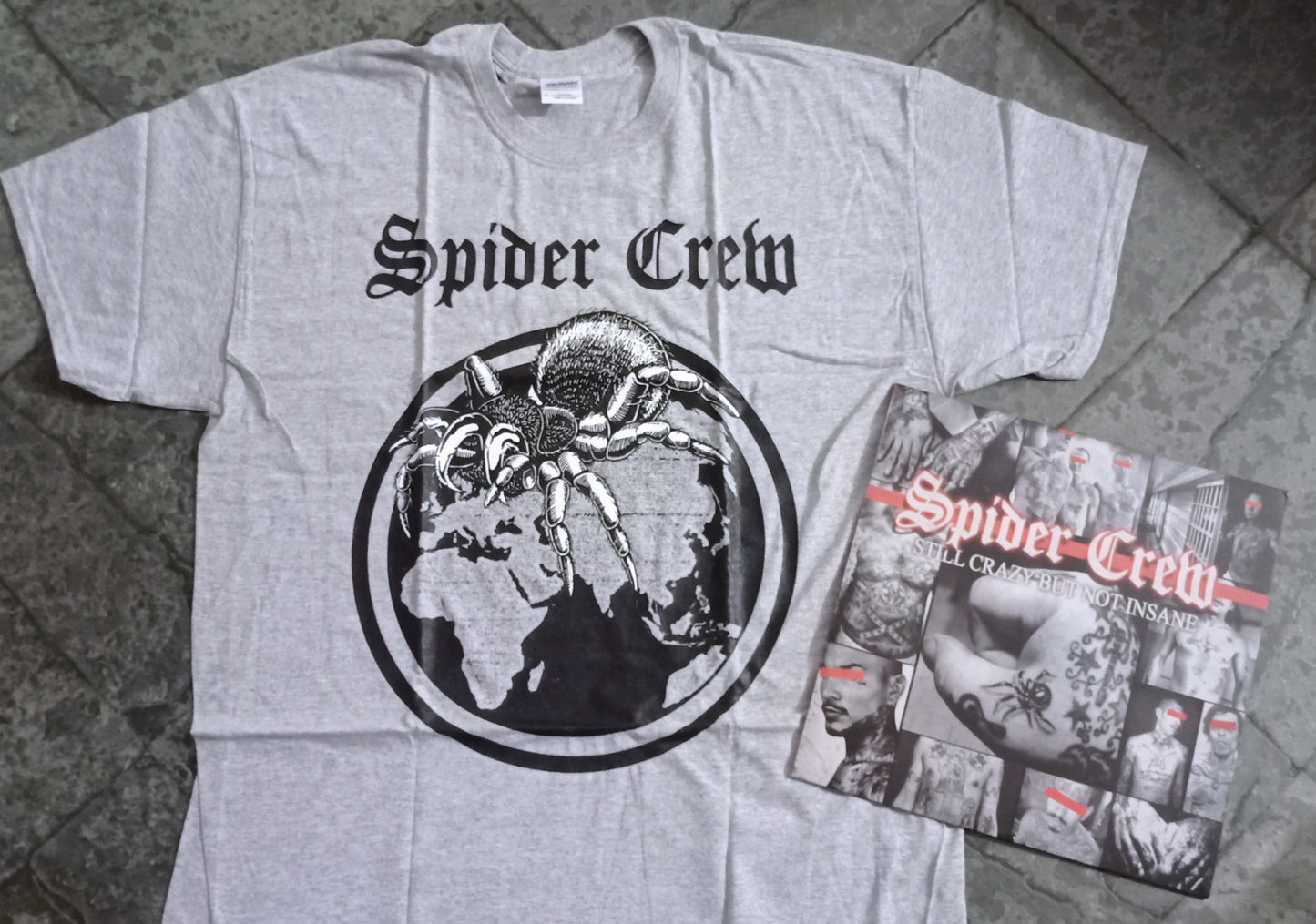 Spider Crew - Still Crazy But Not Insane (LP+ T-Shirt Importado Polônia - NOVO)