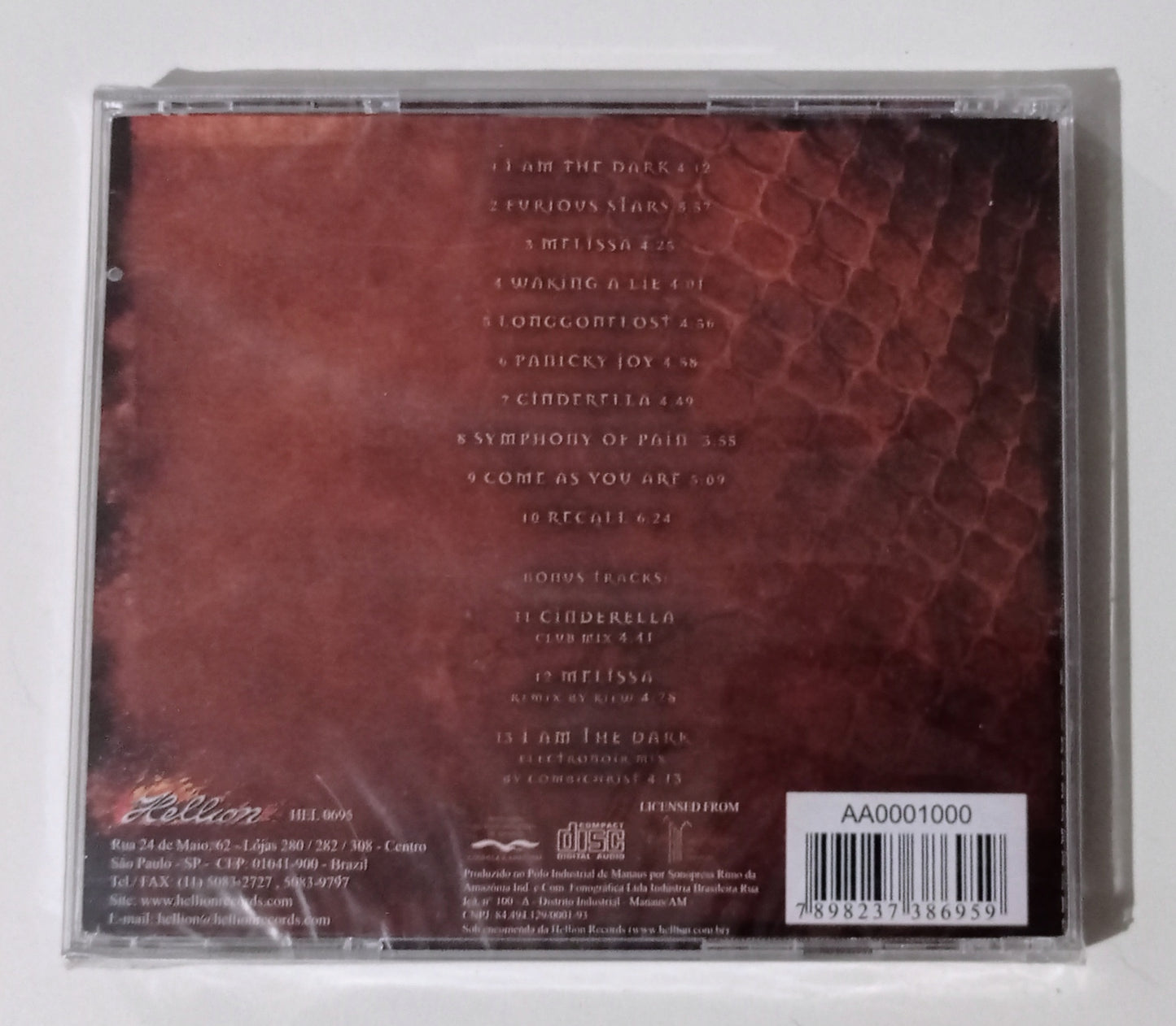 Snakeskin - Music For The Lost (CD Nacional - Lacrado)
