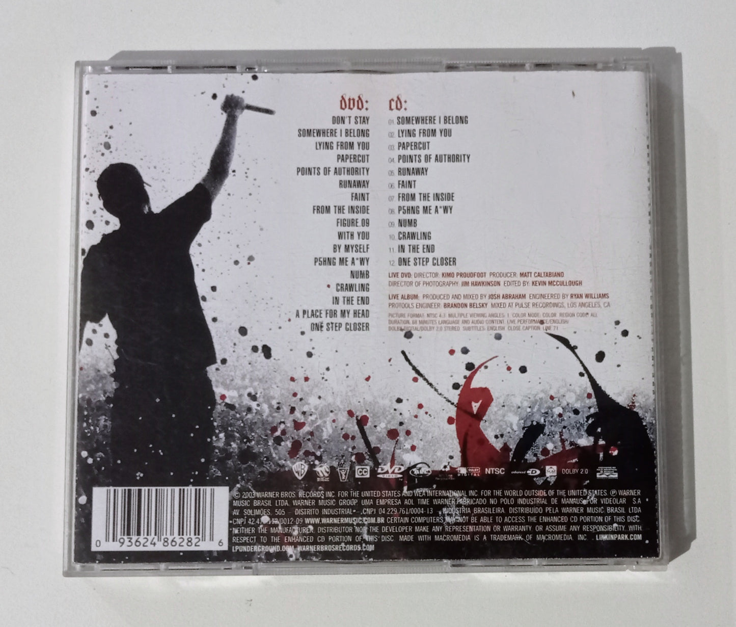 Linkin Park - Live in Texas (CD + DVD Nacional - Usado)