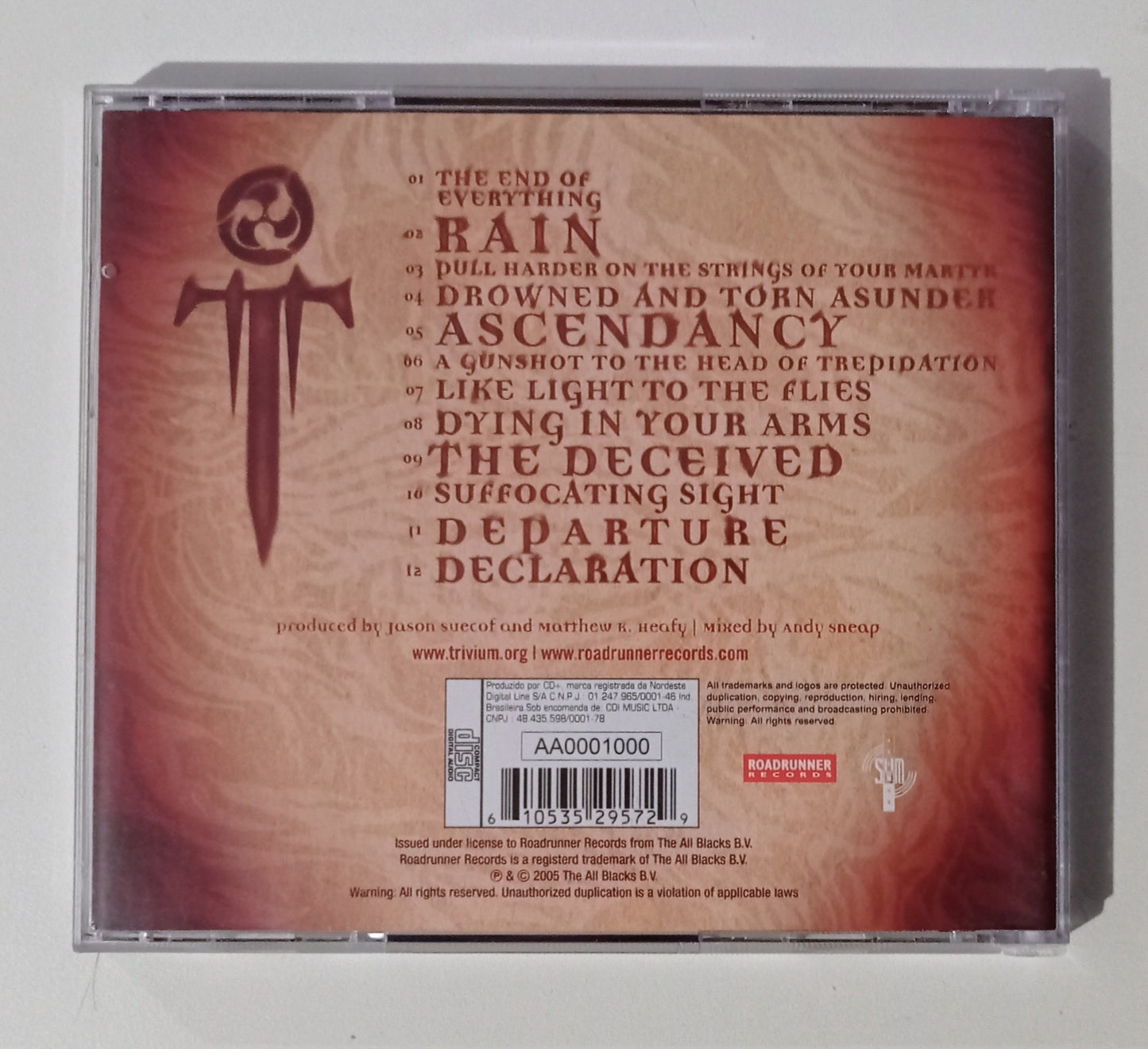 Trivium - Ascendancy (CD Nacional - Usado)