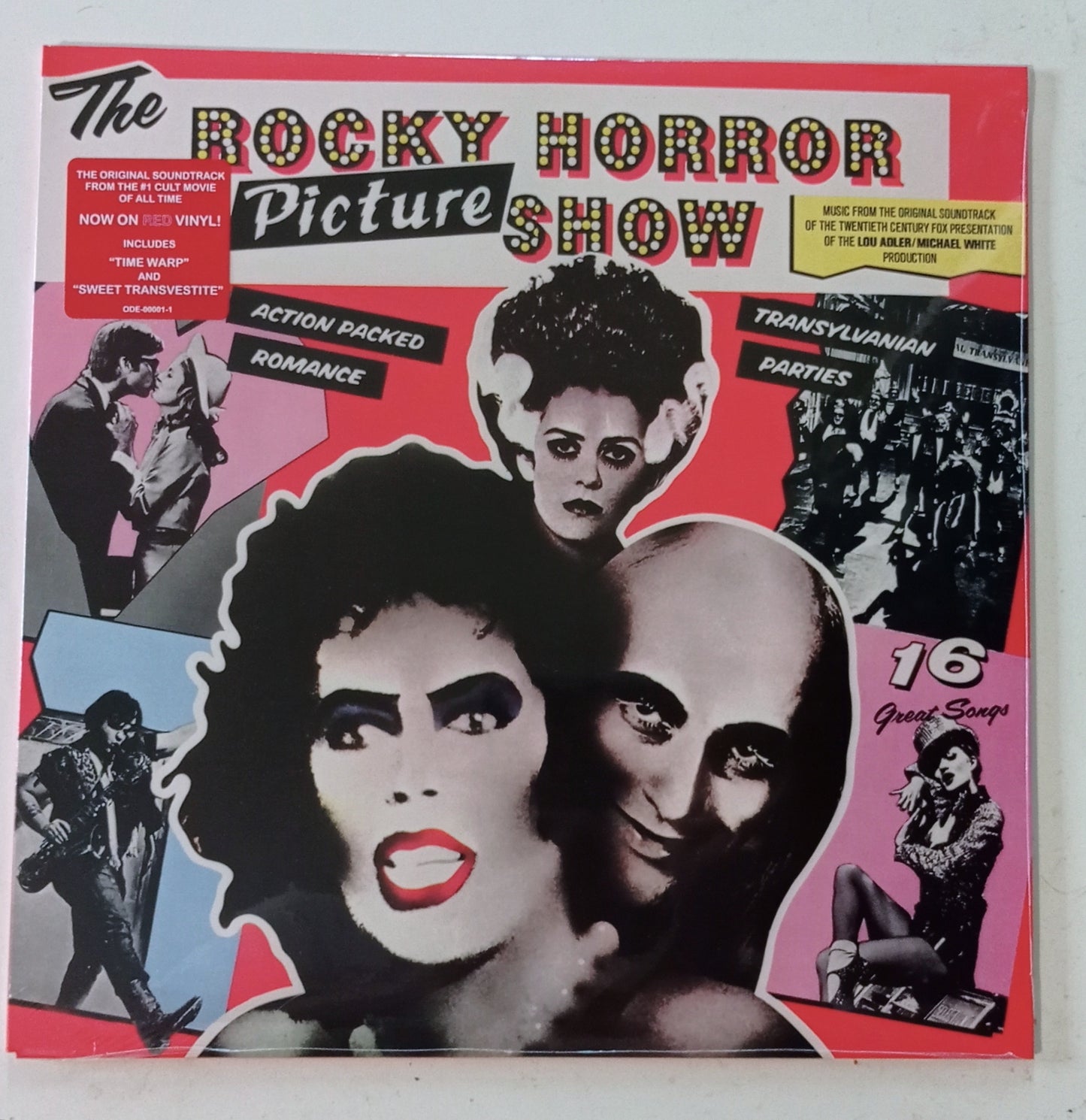 "The Rocky Horror Picture Show" Original Cast - Original Soundtrack (LP Vermelho USA - LACRADO)