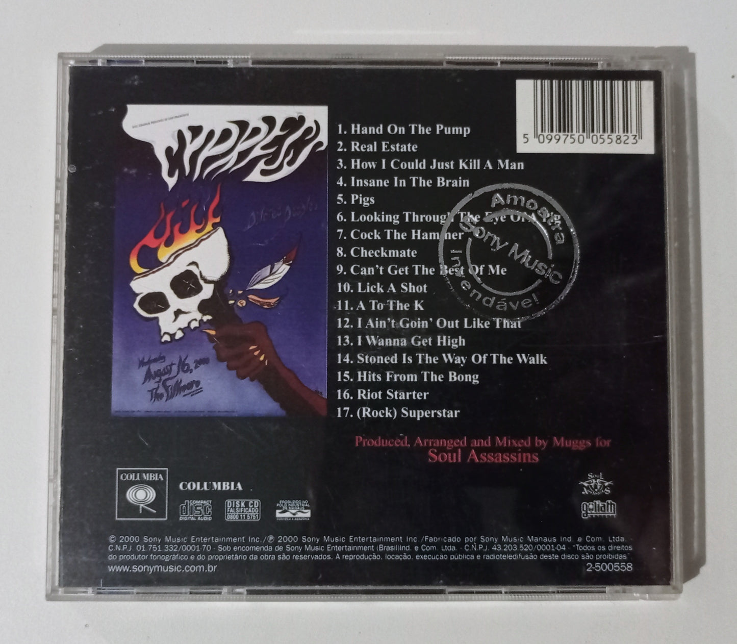 Cypress Hill - Live At The Fillmore (CD Nacional - Usado)