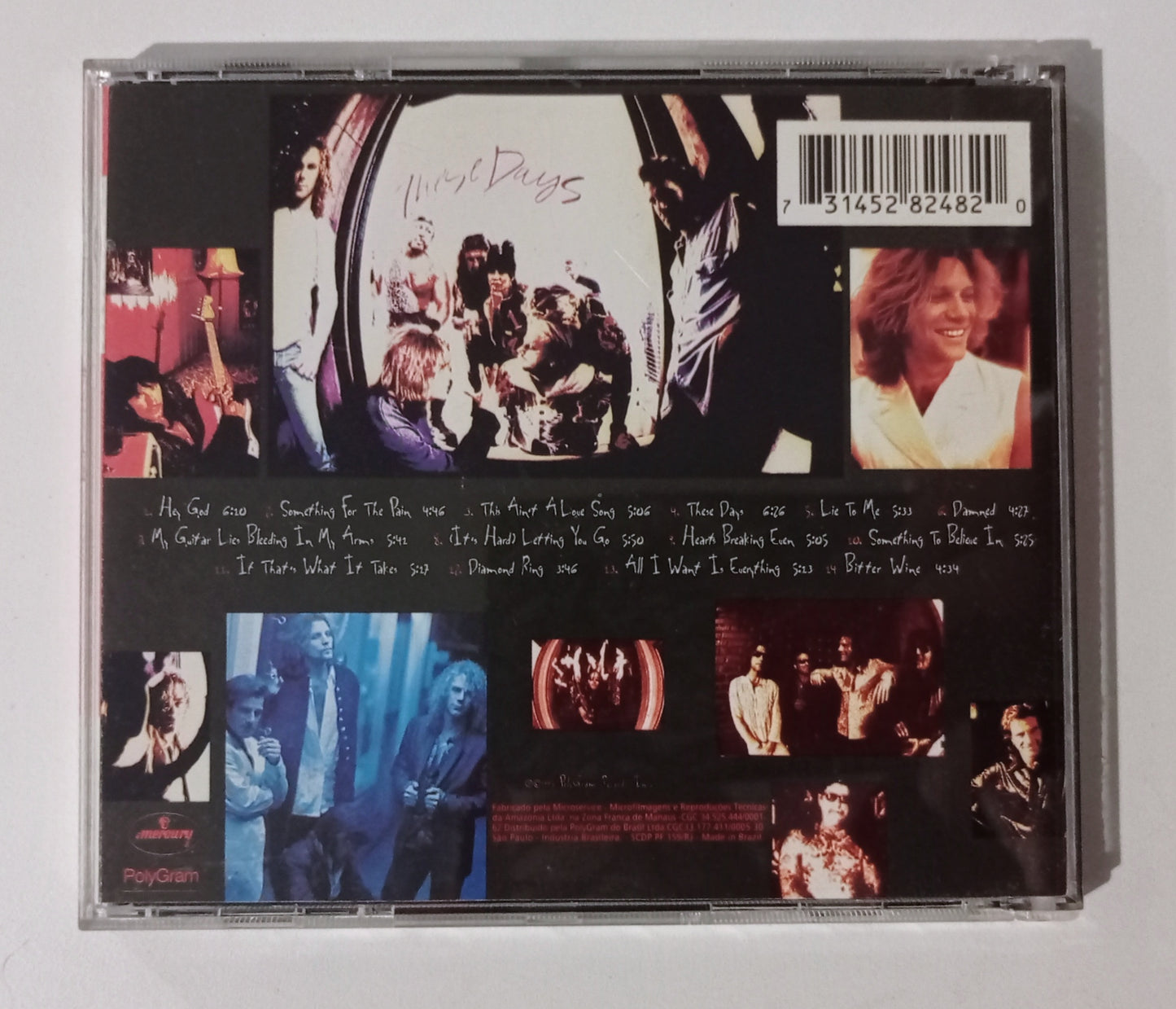 bon jovi - These Days (CD Nacional - Usado)