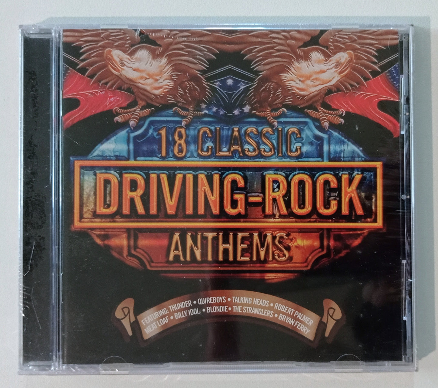 18 Classic Driving Rock Anthems - Coletânea (CD Inglaterra - LACRADO)