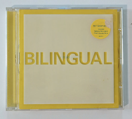 Pet Shop Boys - Bilingual (CD Nacional - Usado)