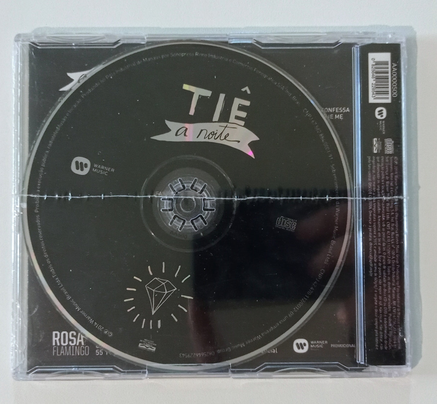 Tiê - A Noite - (CD Single Promo Nacional LACRADO)