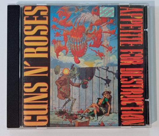 Guns n' Roses - Appetite For Destruction (CD Nacional - Usado)