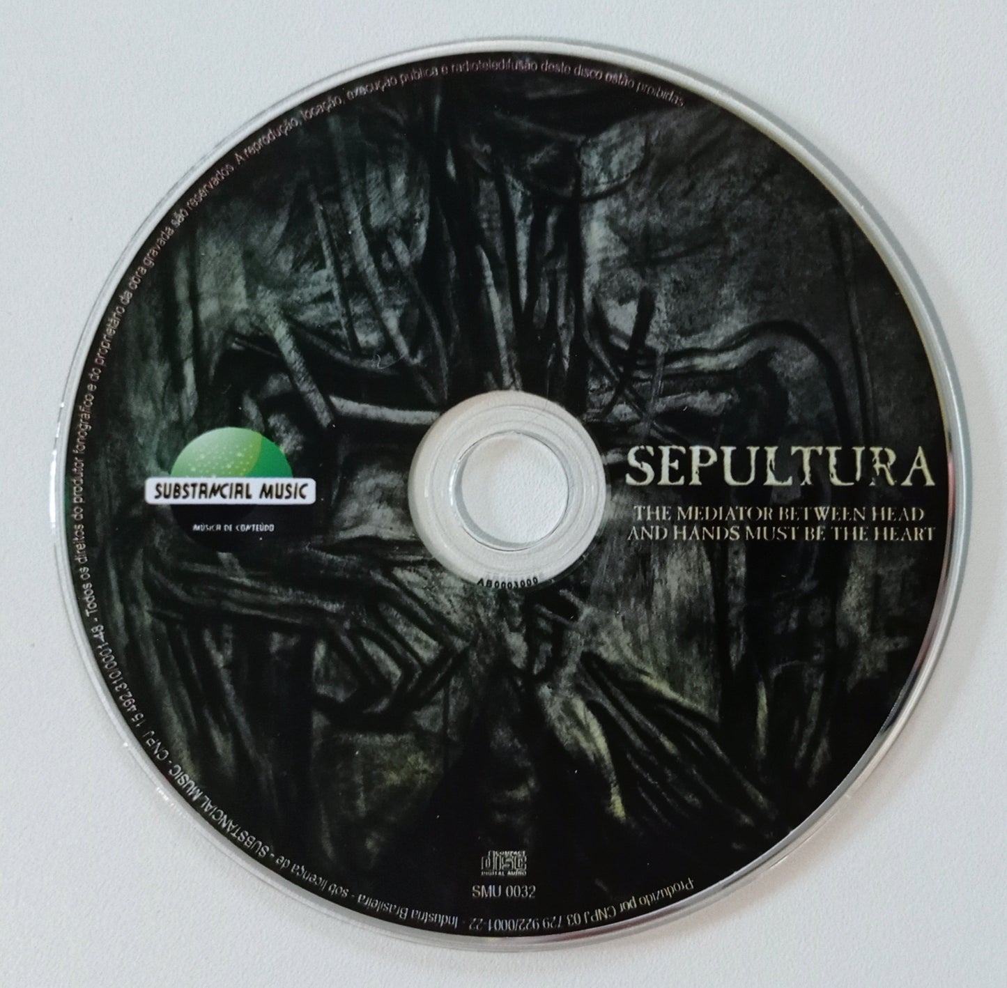 Sepultura - The Mediator Between Head And Hands Must Be The Heart (CD Nacional - Usado)