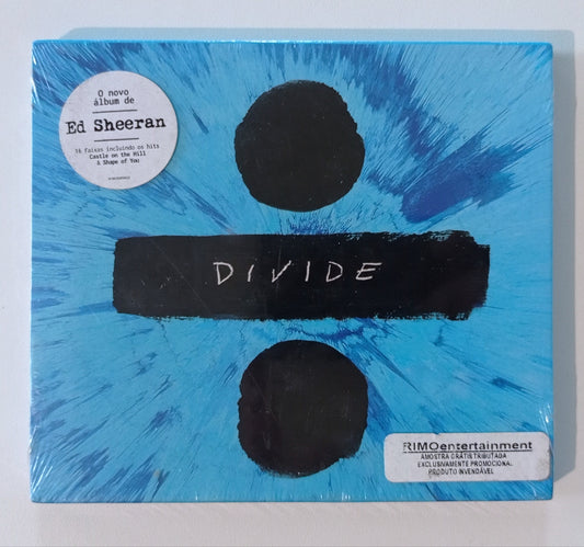 Ed Sheeran - ÷ (Divide) (CD Nacional LACRADO)