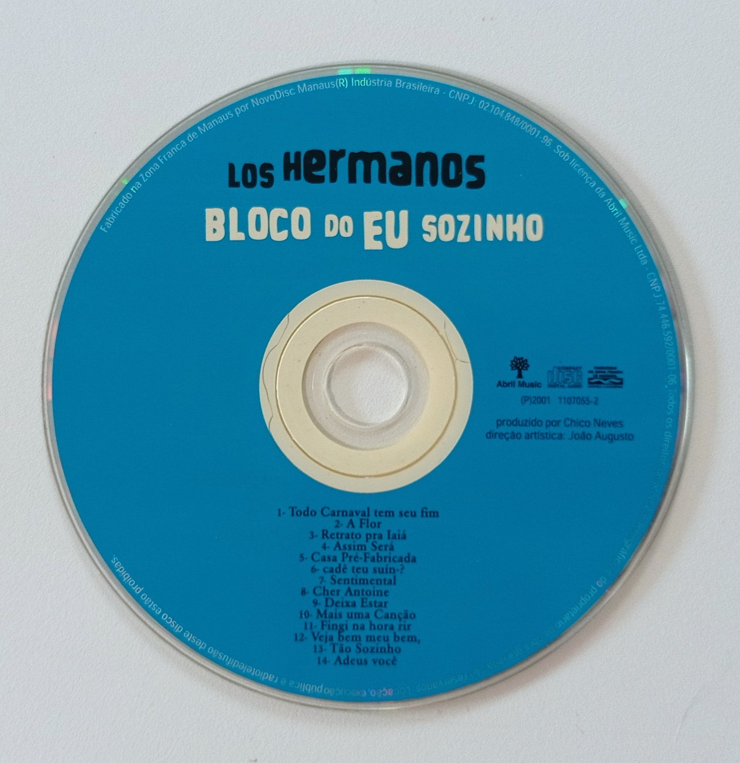 Los Hermanos - Bloco Do Eu Sozinho (CD Nacional - Usado)