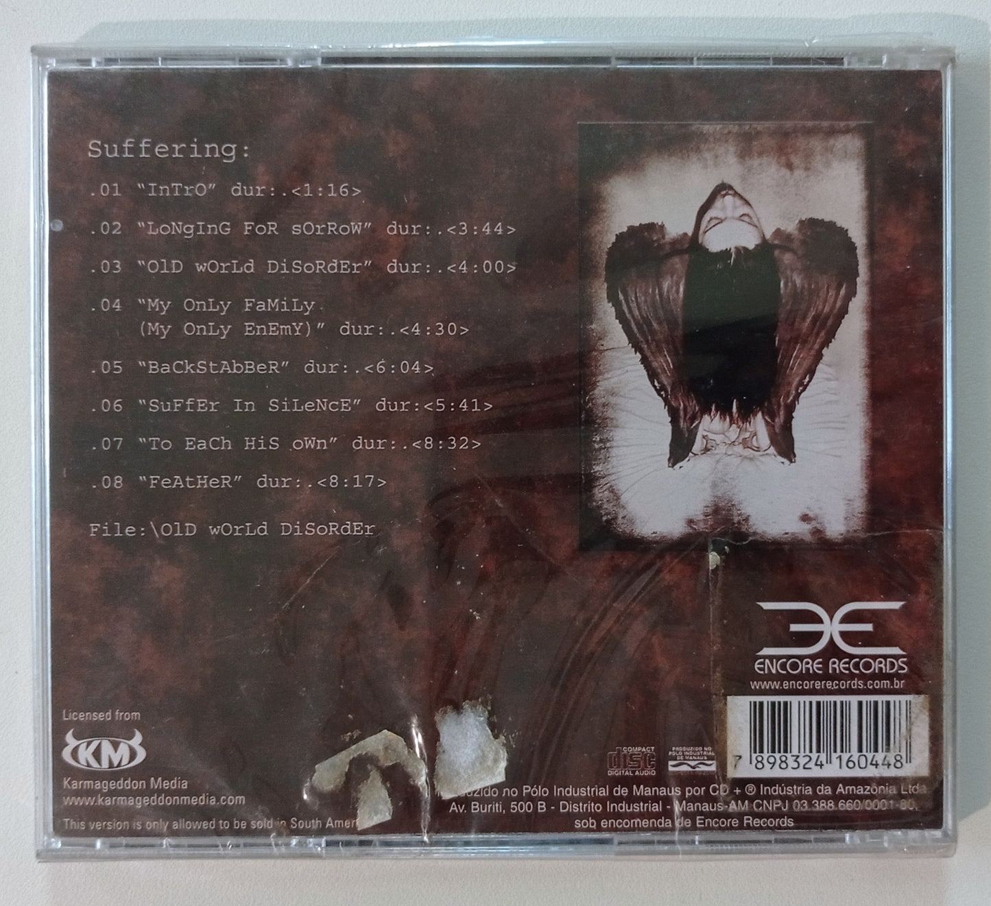 Silent Scythe - Suffer In Silence (CD Nacional - LACRADO)