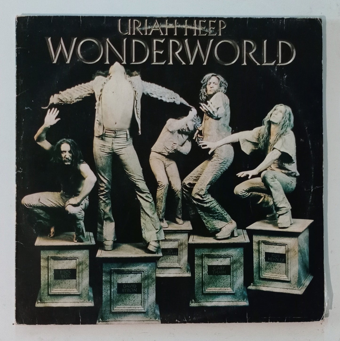 Uriah Heep - Wonderworld (LP Nacional - Usado)