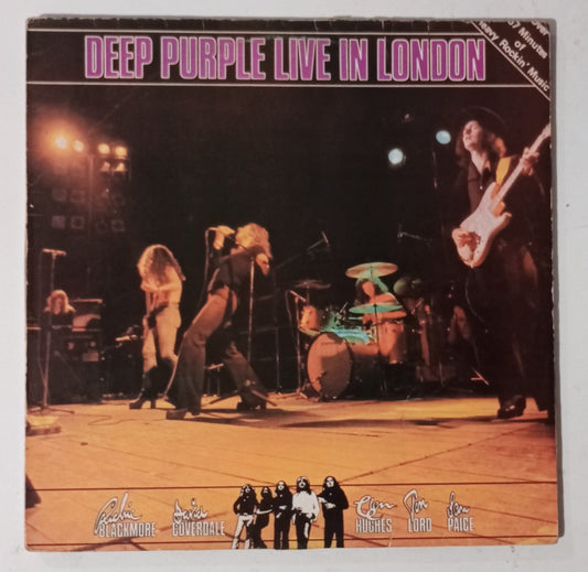 Deep Purple - Live in London (LP Nacional - Usado)