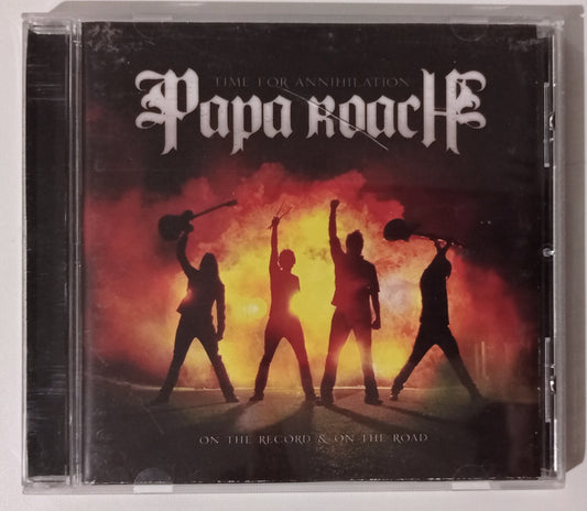 Papa Roach - Time For Annihilation...On The Record And On The Road (CD - USA - Usado)