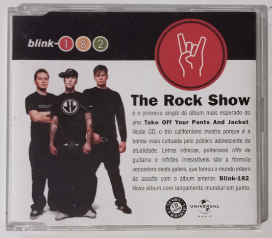 Blink - 182 - The Rock Show (CD Single Promo - Nacional - Usado)