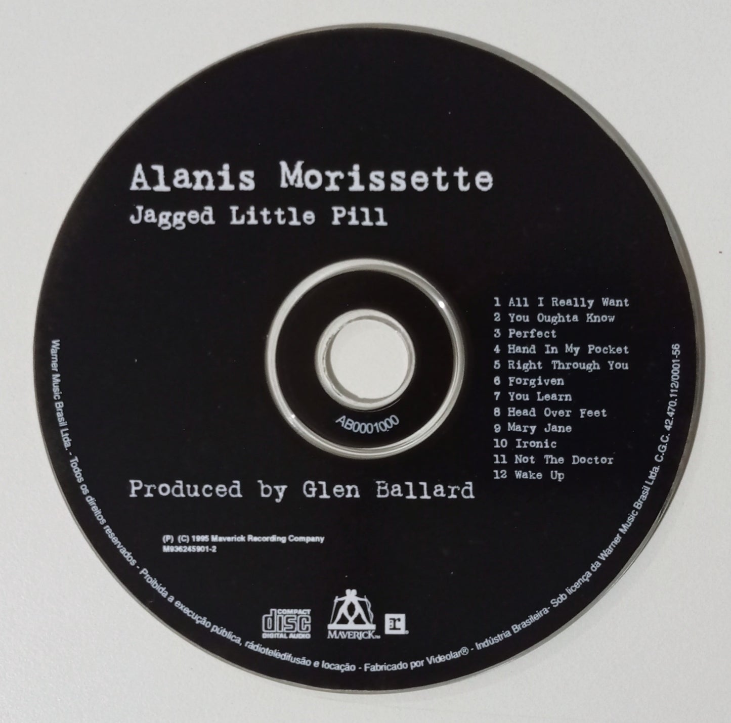 Alanis Morissette - Jagged Little Pill (CD Nacional - Usado)