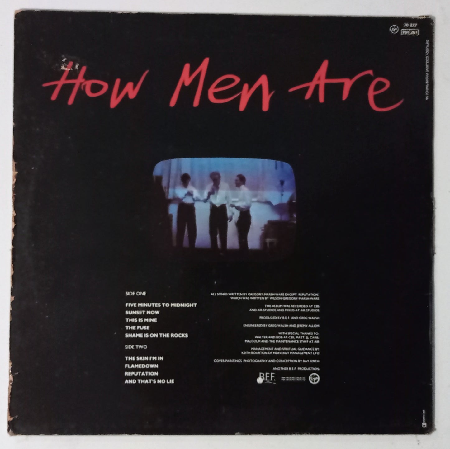 Heaven 17 - How Men Are (LP - França - Usado)