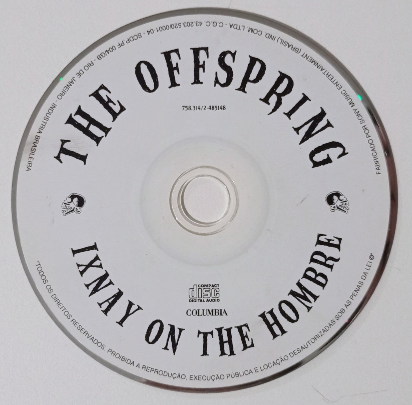 Offspring - Ixnay On The Hombre (CD Nacional - Usado)