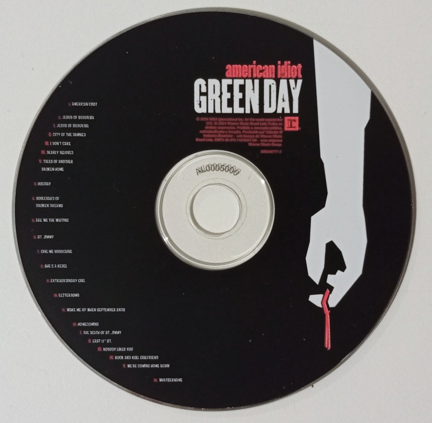 Green Day - American Idiot (CD Nacional - Usado)