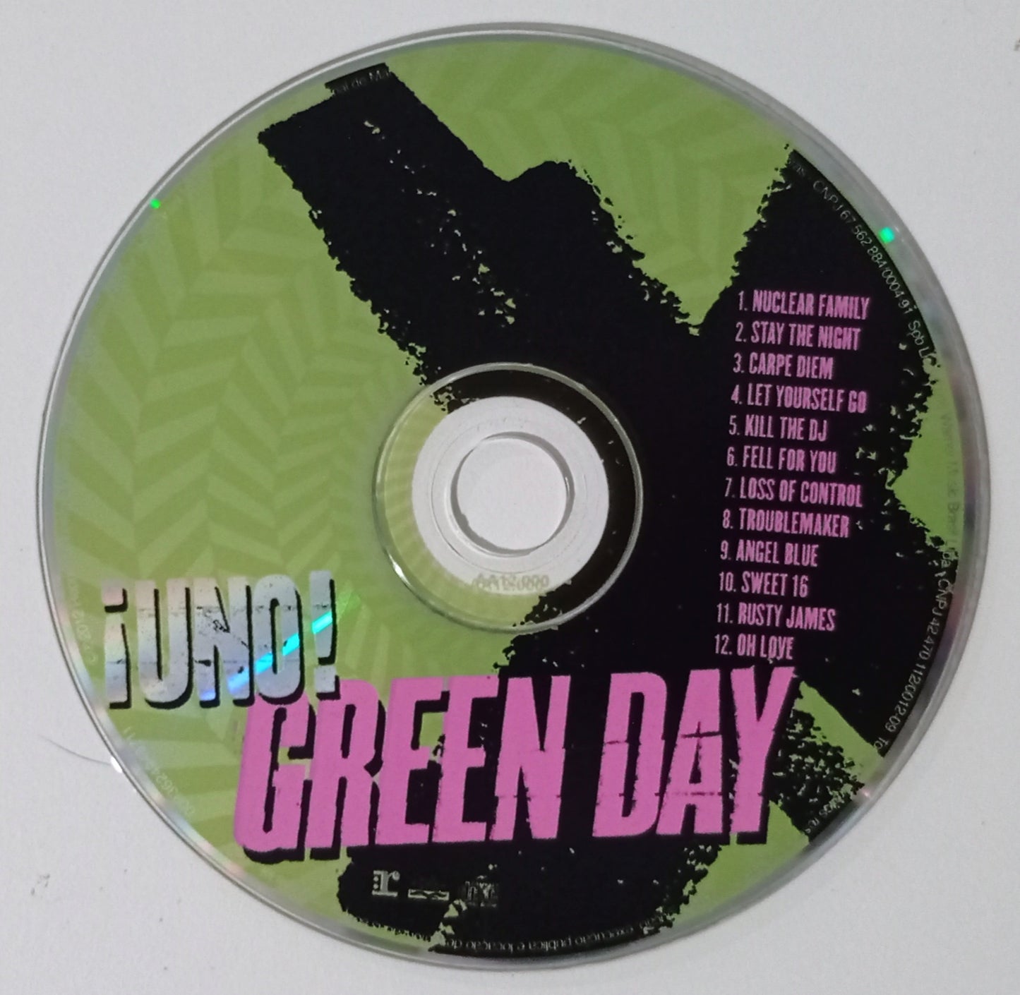 Green Day -  ¡Uno! (CD Nacional - Usado)