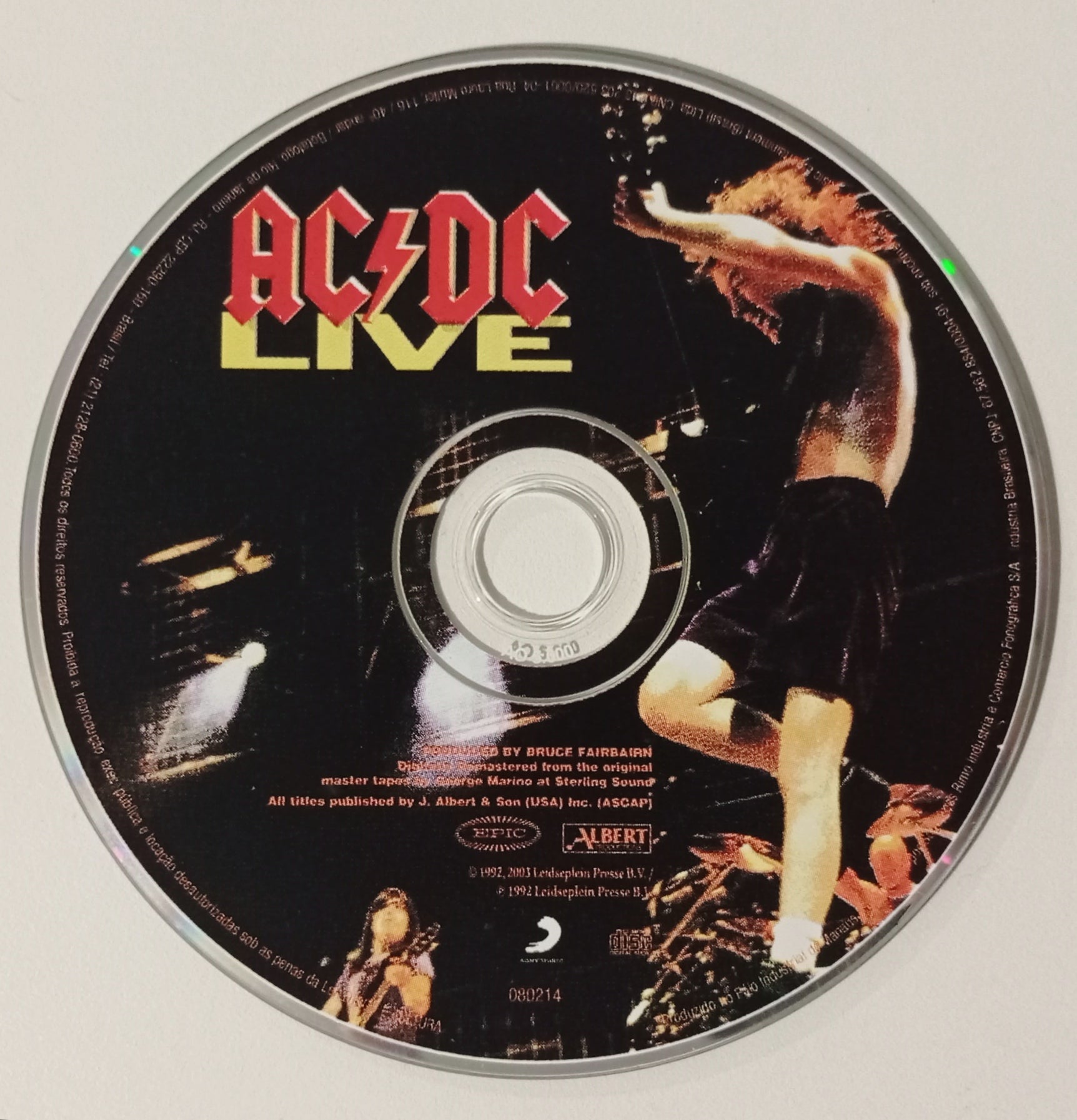 AC/DC - Live (CD Nacional - Usado) – Jam Session Discos