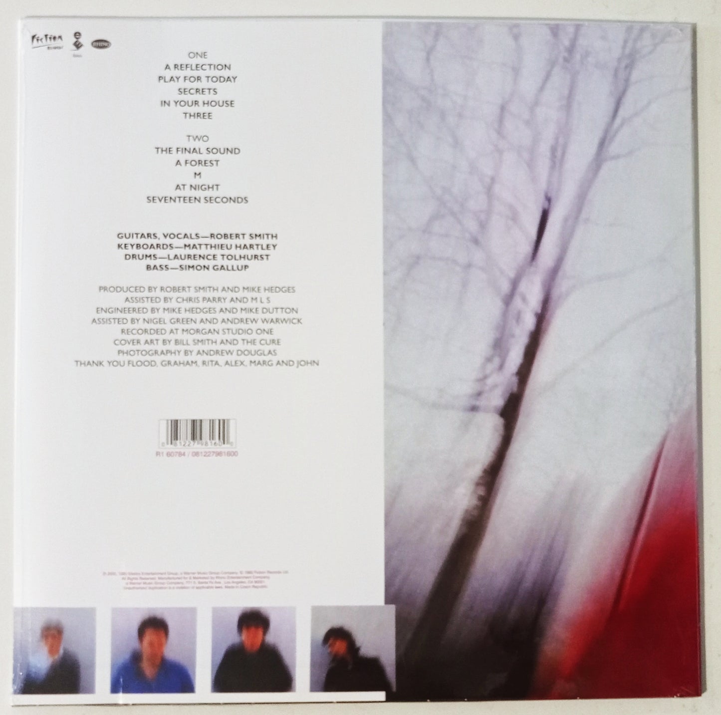 The cure - Seventeen Seconds (LP Importado Rep. Tcheca - LACRADO)