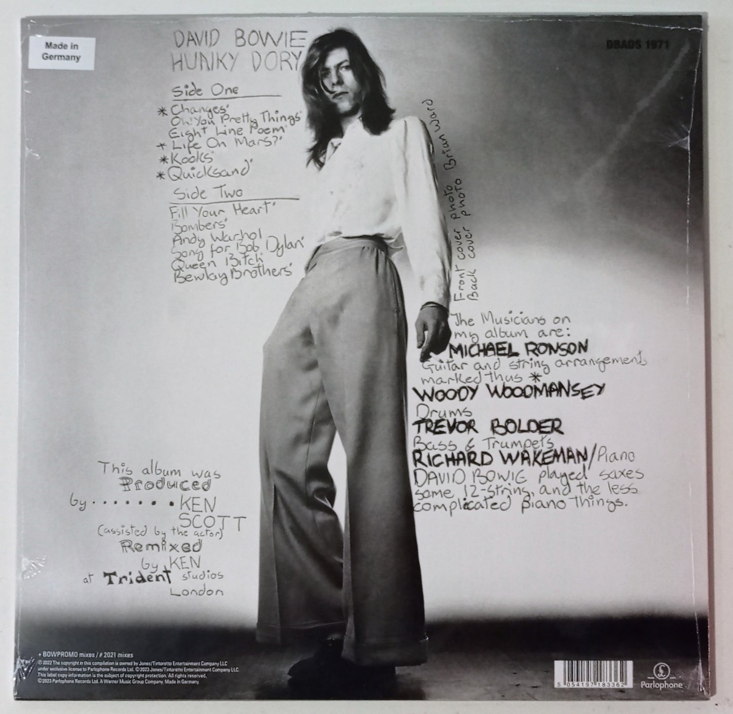 David Bowie - A Divine Symmetry (An Alternative Journey Through Hunky Dory) (LP Importado Alemanha - LACRADO)