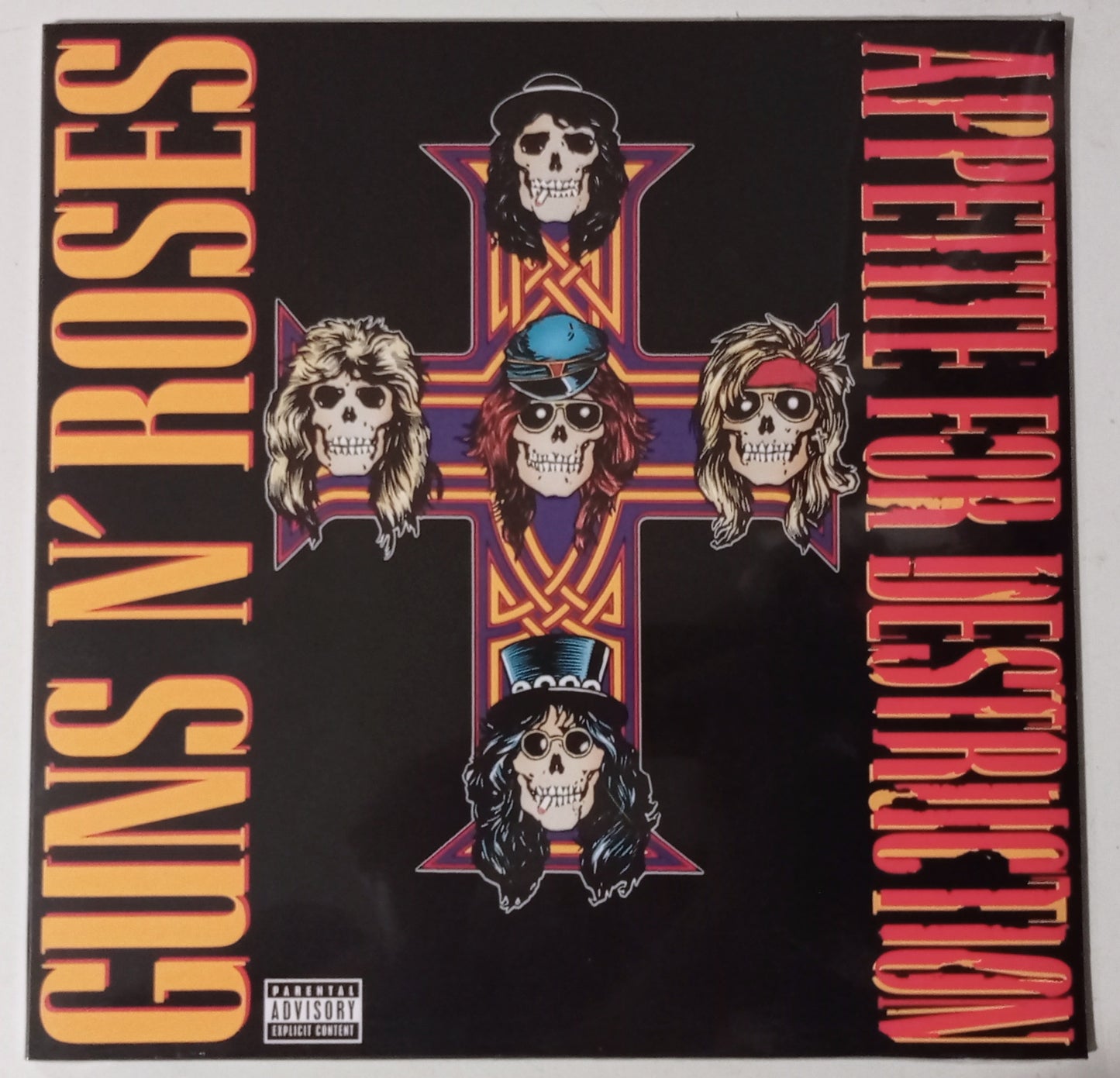 Guns n' Roses - Appetite For Destruction (LP Importado União Europeia - LACRADO)