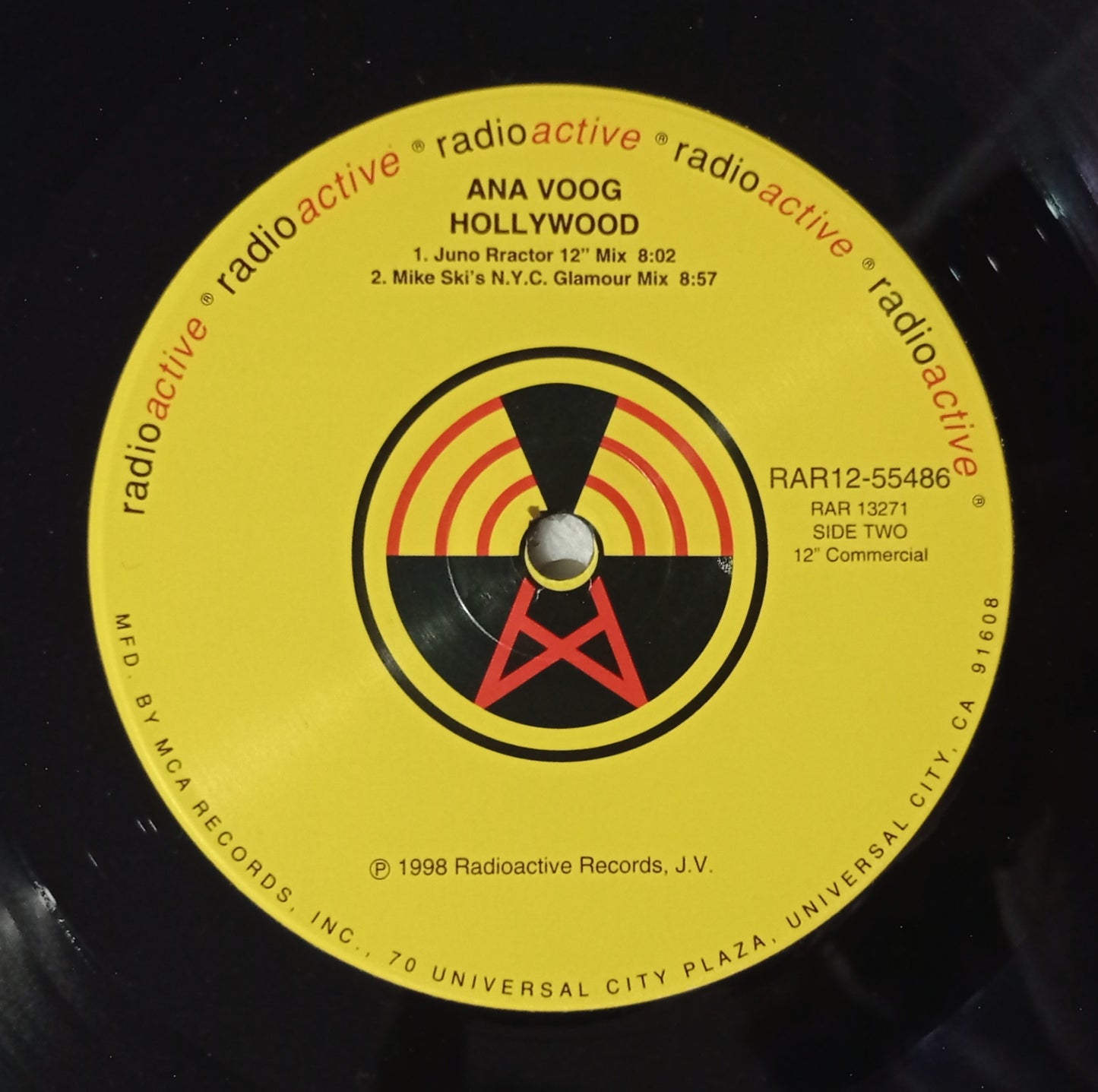 Ana Voog - Hollywood (Vinyl 12" - Importado USA - USADO)