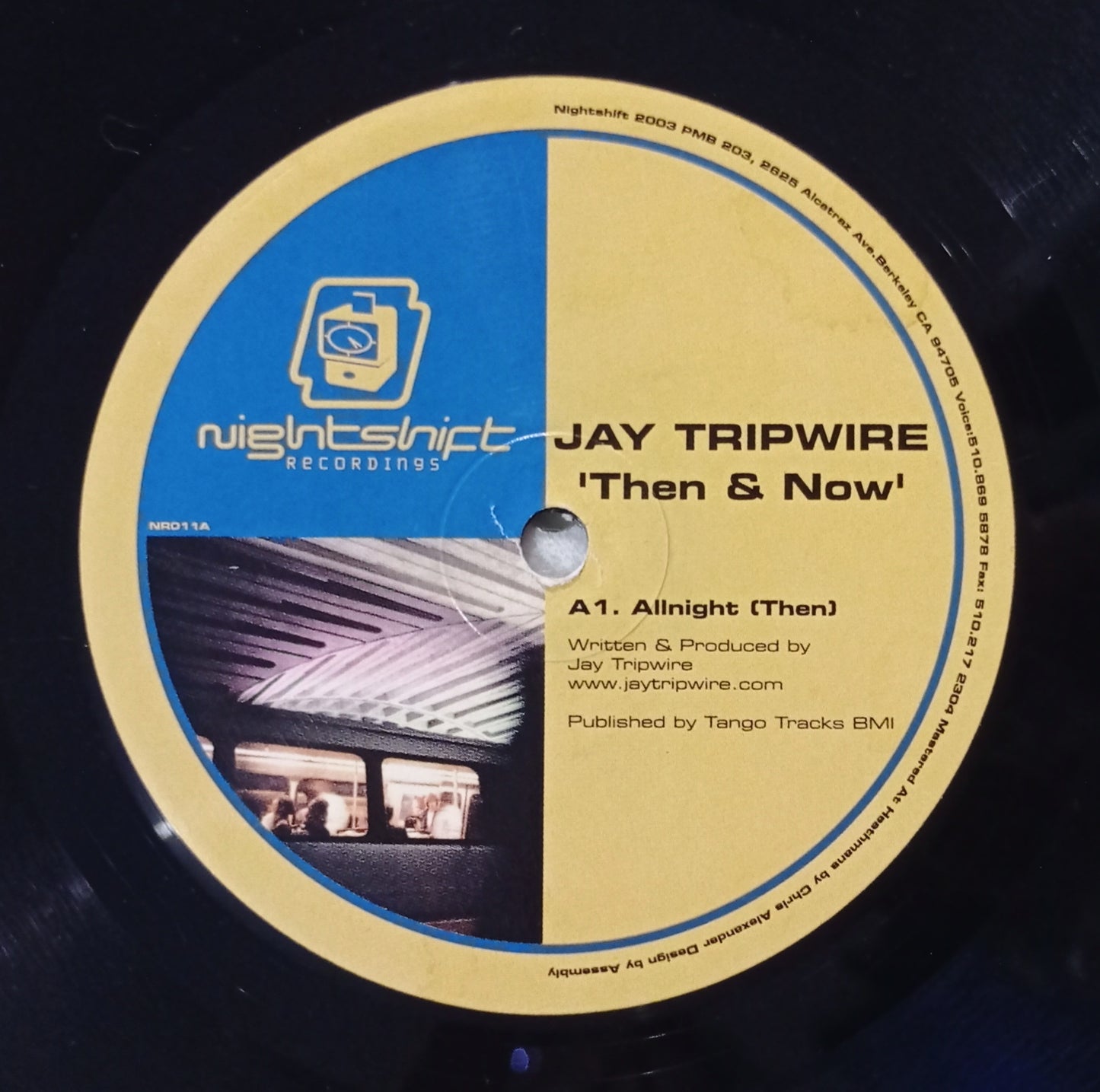 Jay Tripwire -  Then & Now (Vinyl 12" - Importado USA - USADO)