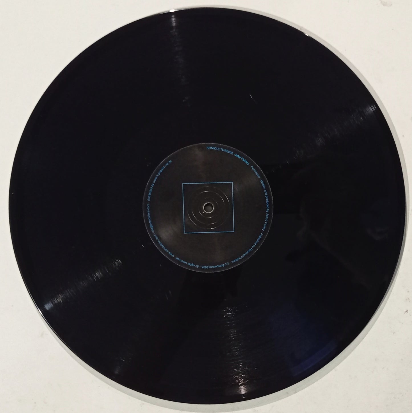 Billy Dalessandro / Jake Fairley - SONICULTURE002 (Vinyl 12" - Importado Portugal - USADO)